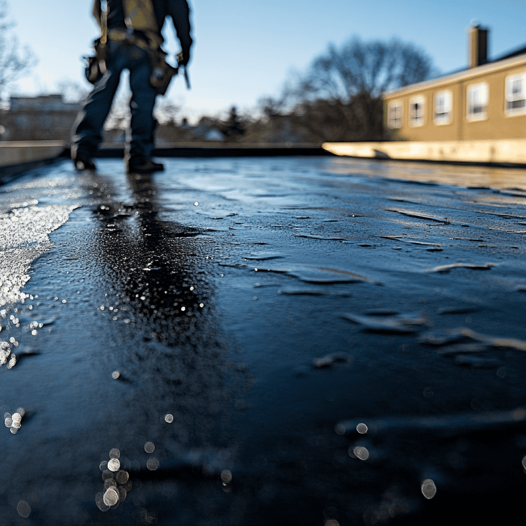 bitumen dakbedekking bescherming